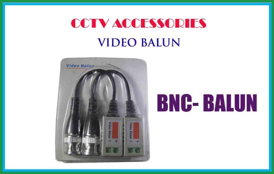 BNC video balun - cctv accessories advanced digital technology Srilanka