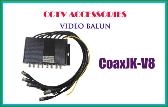 CoaxJK-V8 video balun - cctv accessories advanced digital technology Srilanka