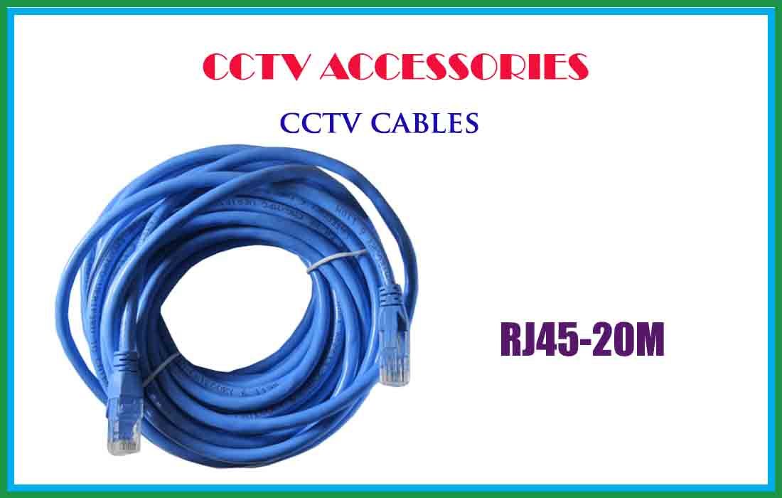 RJ45 20m - Find Highly Reliable CCTV Camera Cables in Sri-lanka