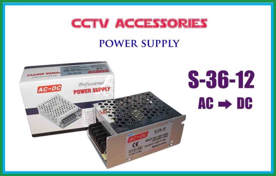 S-36-12 - Power supply-cctv accessories advanced digital technology Srilanka