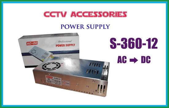 S-360-12 - Power supply-cctv accessories advanced digital technology Srilanka