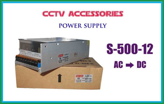 S-500-12 - Power supply-cctv accessories advanced digital technology Srilanka