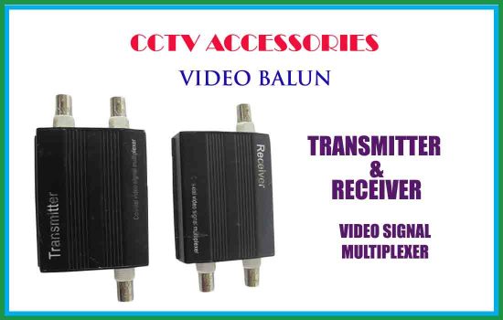 TRANSMITTER AND RECEIVER video balun - cctv accessories advanced digital technology Srilanka