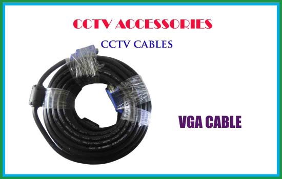 VGA CABLE - cctv accessories Advanced digital technology Colombo