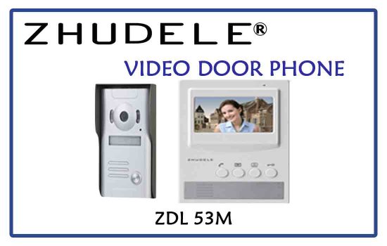 ZDL 53M - Zhudele video door phone in advanced digital technology Colombo Srilanka