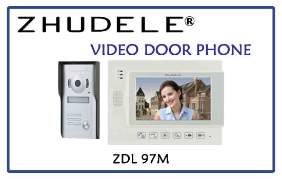 ZDL 97M - Zhudele video door phone in advanced digital technology Colombo Srilanka