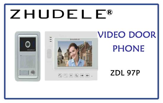 ZDL 97P - Zhudele video door phone in advanced digital technology Colombo Srilanka