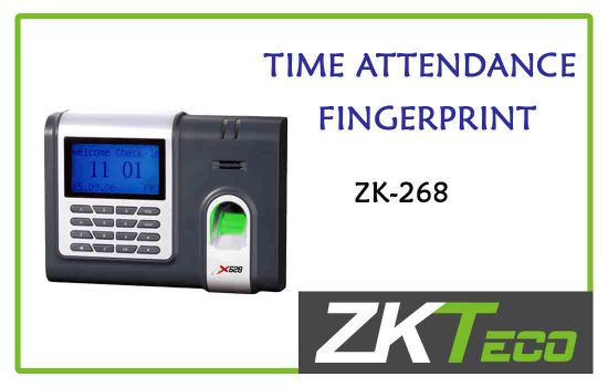 ZK-268 - ZkTeco Time attendance -fingerprint advanced digital technology Colombo