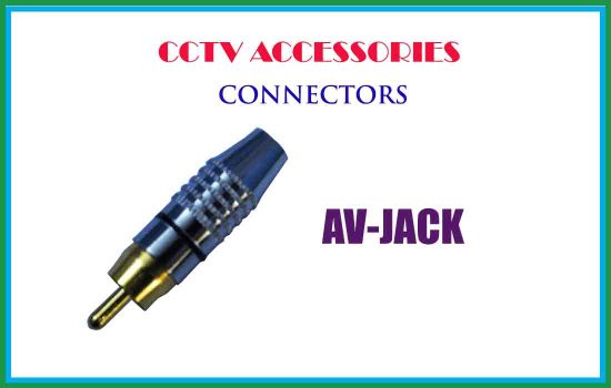 AV-JACK -connectors- cctv accessories advanced digital technology Srilanka