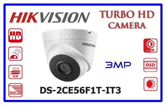 DS-2CE56F1T-IT3 - Hikvision Turbo HD Camera