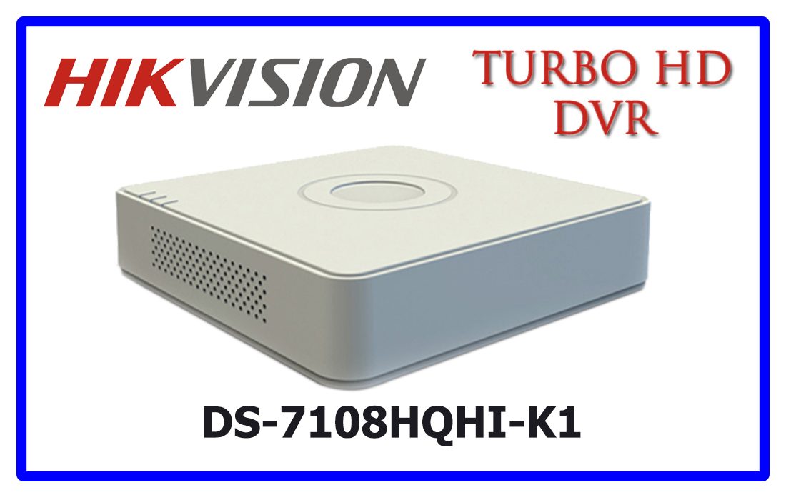 DS-7108HQHI-K1 - Find Hikvision 8-ch 1080p Mini 1U H.265 DVR