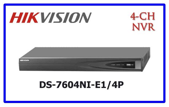 DS-7604NI-E1/4P - Hikvision NVR