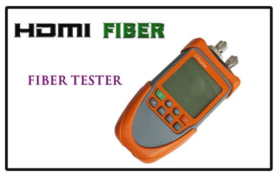 FIBER TESTER - cctv accessories advanced digital technology Srilanka