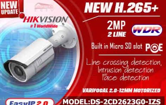 DS-2CD2623GO-IZS - Hikvision IP Camera