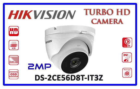 DS-2CE56D8T-IT3Z - Hikvision 2mp Turbo HD Camera Advanced Digital technology Colombo