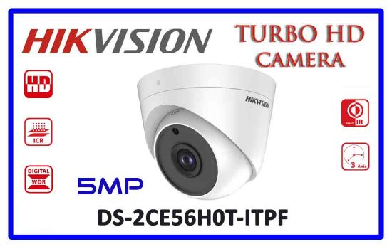 DS-2CE56H0T-ITPF - Hikvision 5mp Turbo HD Camera Advanced Digital technology Colombo