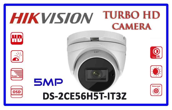 DS-2CE56H5T-IT3Z - Hikvision 5mp Turbo HD Camera Advanced Digital technology Colombo