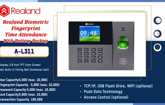 A-L311 Realand TIME ATTENDANCE Camera.lk Colombo Sri Lanka