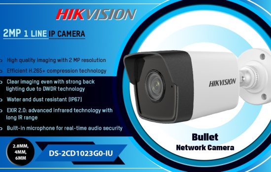 DS-2CD1023G0-IU 2MP 1 LINE IP CAMERA Hikvision Camera.lk Colombo Sri Lanka