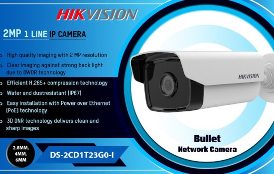 DS-2CD1T23G0-I 2MP 1 LINE IP CAMERA Hikvision Camera.lk Colombo Sri Lanka
