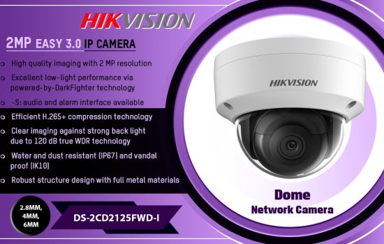 DS-2CD2125FWD-I 2MP EASY 3.0 IP CAMERA Hikvision Camera.lk Colombo Sri Lanka