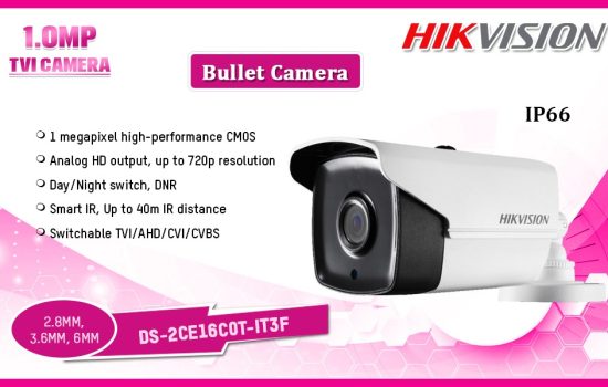 DS-2CE16C0T-IT3F 1.0MP TVI CAMERA hikvision Camera.lk Colombo Sri Lanka