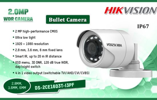 DS-2CE16D3T-I3PF 2.0MP WDR CAMERA Hikvision Camera.lk Colombo Sri Lanka