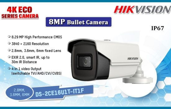 DS-2CE16U1T-IT1F 8MP ANALOG CAMERA Hikvision Camera.lk Colombo Sri Lanka