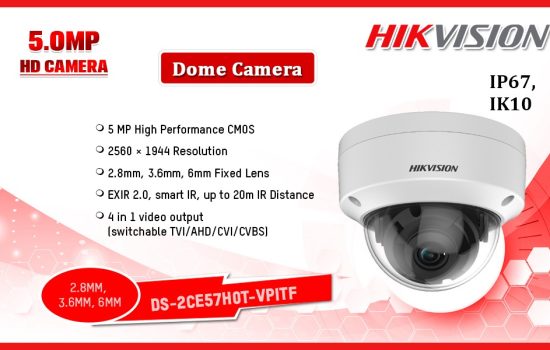 DS-2CE57H0T-VPITF 5.0MP HD CAMERA Hikvision Camera.lk Colombo Sri Lanka