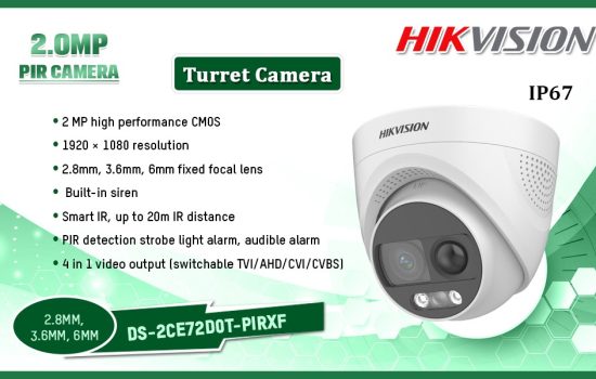 DS-2CE72D0T-PIRXF 2.0MP PIR CAMERA hikvision Camera.lk Colombo Sri Lanka