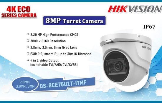 DS-2CE76U1T-ITMF 8MP ANALOG CAMERA Hikvision Camera.lk Colombo Sri Lanka