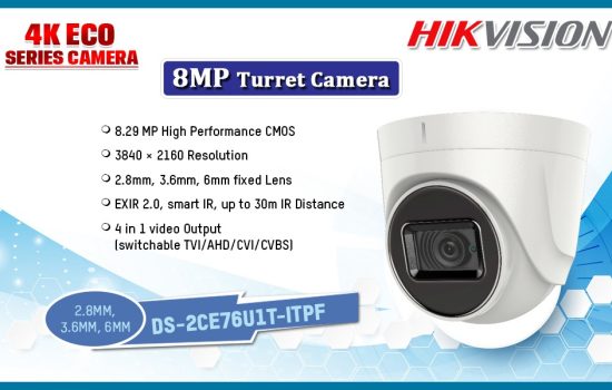 DS-2CE76U1T-ITPF 8MP ANALOG CAMERA Hikvision Camera.lk Colombo Sri Lanka