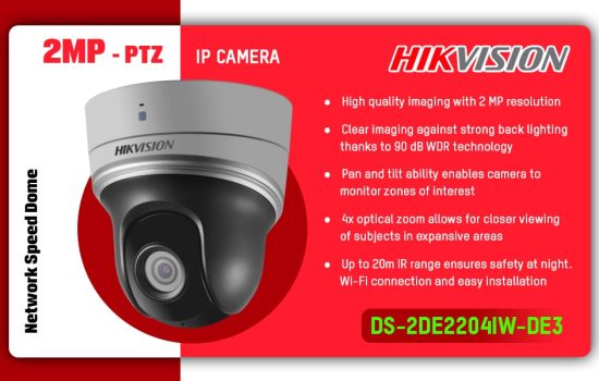 DS-2DE2204IW-DE3 IP PTZ CAMERA Hikvision Camera.lk Colombo Sri Lanka