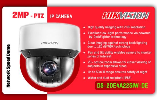 DS-2DE4A225IW-DE IP PTZ CAMERA Hikvision Camera.lk Colombo Sri Lanka