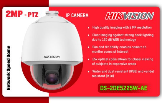 DS-2DE5225W-AE IP PTZ CAMERA Hikvision Camera.lk Colombo Sri Lanka