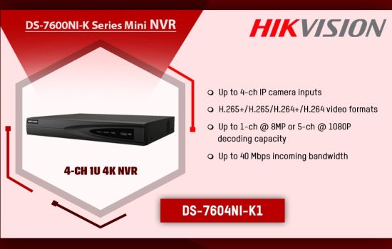 DS-7604NI-K1 DS-7600NI-K SERIES MINI NVR Hikvision Camera.lk Colombo Sri Lanka