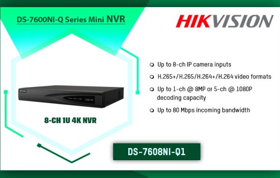 DS-7608NI-Q1 DS-7600NI-Q SERIES MINI NVR Hikvision Camera.lk Colombo Sri Lanka