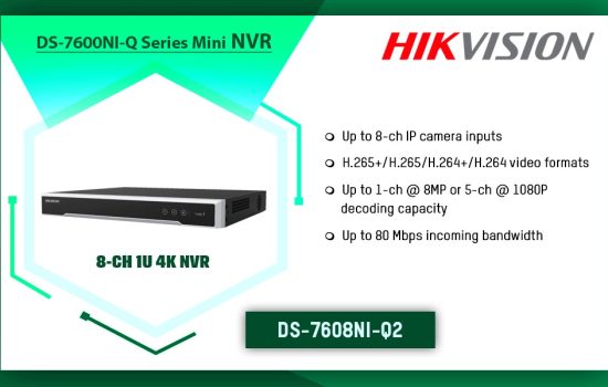 DS-7608NI-Q2 DS-7600NI-Q SERIES MINI NVR Hikvision Camera.lk Colombo Sri Lanka
