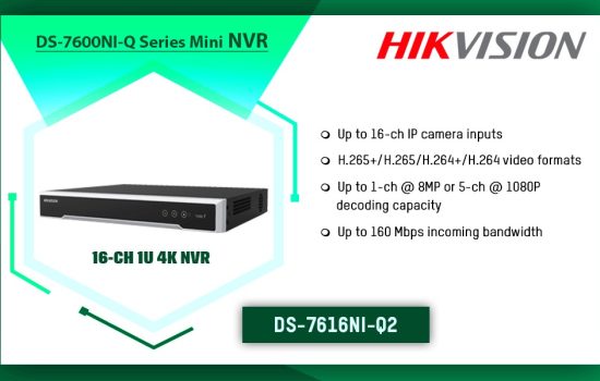 DS-7616NI-Q2 DS-7600NI-Q SERIES MINI NVR Hikvision Camera.lk Colombo Sri Lanka