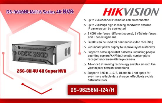 DS-96256NI-I24/H DS-9600NI-I8/I16 SERIES 4K NVR (H.265+) Hikvision Camera.lk Colombo Sri Lanka