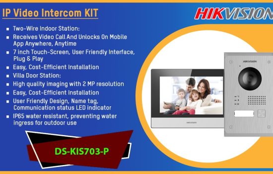 DS-KIS703-P IP VIDEO DOOR PHONE Hikvision Camera.lk Colombo Sri Lanka