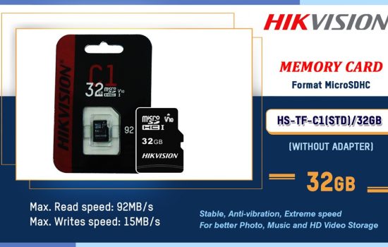 HS-TF-C1(STD)/32GB-(WITHOUT-ADAPTER) Memory Card Format MicroSDHC Hikvision Camera.lk Colombo Sri Lanka