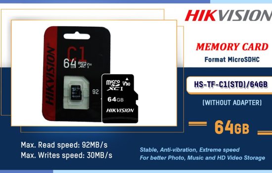 HS-TF-C1(STD)/64GB-(WITHOUT-ADAPTER) Memory Card Format MicroSDHC Hikvision Camera.lk Colombo Sri Lanka