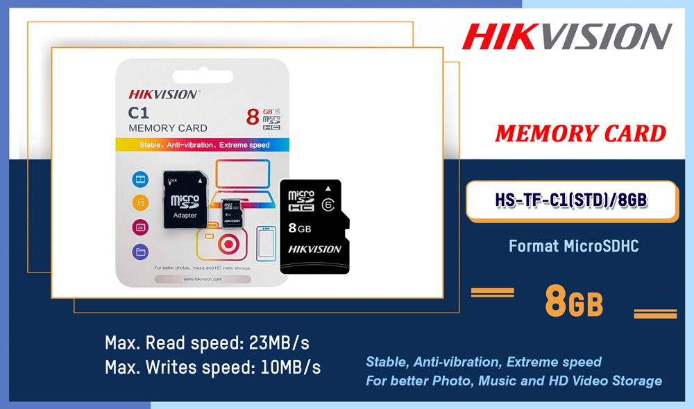 HS-TF-C1(STD)/8GB Memory Card Hikvision Camera.lk Colombo Sri Lanka