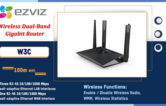 W3C Wireless Dual-Band Gigabit Router Ezviz Camera.lk Colombo Sri Lanka