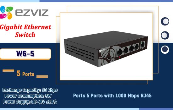 W6-5 5-Port Gigabit Ethernet Switch Ezviz Camera.lk Colombo Sri Lanka