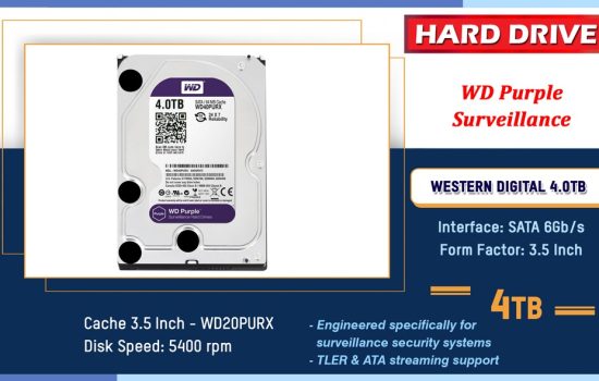 WESTERN DIGITAL 4TB Purple Surveilance Camera.lk Colombo Sri Lanka