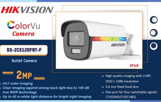 DS-2CE12DF8T-F Hikvision 2MP COLORVU CAMERA Camera.lk Colombo Sri Lanka