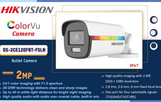 DS-2CE12DF8T-FSLN Hikvision 2MP COLORVU CAMERA Camera.lk Colombo Sri Lanka