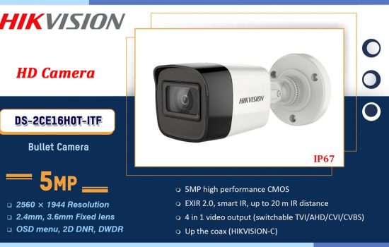 DS-2CE16H0T-ITF Hikvision 5MP HD CAMERA Camera.lk Colombo Sri Lanka